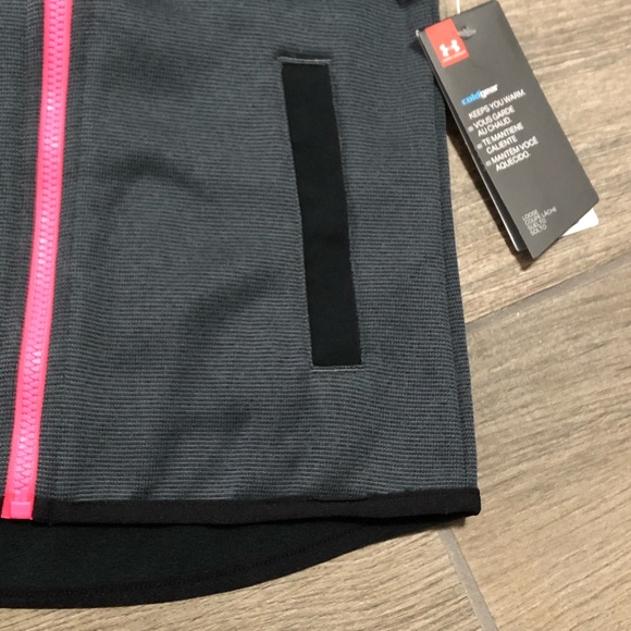 Girl’s Under Armour hooded jacket - Picture 4 of 7